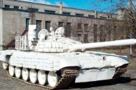 Бойовики тестують на Донбасі модернізований танк «Блідий орел» ФОТО