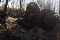 Український снайпер показав «сепарські позиції» у Пісках ФОТО