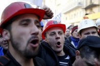 Біля Міненергетики сталася бійка із шахтарями ФОТО