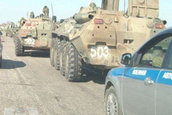 На кордон з Україною у Криму додатково перекинута російська бойова техніка ВІДЕО