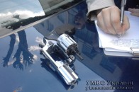 У Луцьку у нетверезого винуватця ДТП вилучили пістолет ФОТО