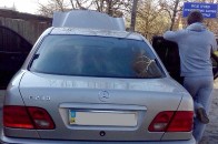 На Волині затримали «Мерседес» з підробленими номерами ФОТО