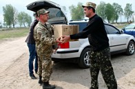 «Волинській бригаді» на військовий полігон передали ліки першої необхідності ФОТО