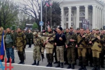 Бойовики «ДНР» провели репетицію параду Перемоги ФОТО