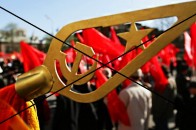 У Луцьку комуністи не вийшли на першотравневий мітинг