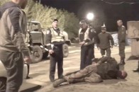 Військовослужбовець ЗСУ напав з ножем на ДАІшників ВІДЕО