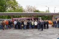 Шахтарі Волині розпочинають безстрокову акцію – перекриття дороги ФОТО