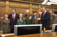Порошенко привітав волинських вояків УПА