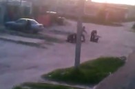 На Харківщині міліціонери жорстоко побили людей ВІДЕО