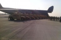 В Україну прибула військова техніка від США ФОТО