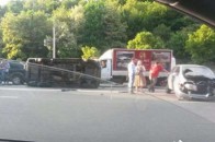 У Києві сталася страшна аварія за участю 8 автомобілів ФОТО