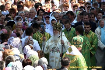 Патріарх Філарет розповів лучанам чи займається сьогодні церква політикою