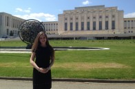 Юна лучанка відвідала сесію Комітету з прав дитини ООН
