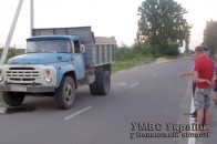 На Волині затримали «ЗІЛ» з піском без документів ФОТО