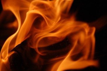В центрі Горохова сталася пожежа