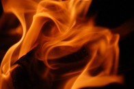 В центрі Горохова сталася пожежа