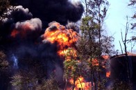 На нафтобазі під Києвом знайшли три тіла загиблих пожежників
