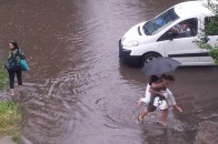 Через негоду у Луцьку «завмерло життя» ФОТО