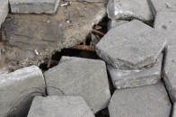 У Луцьку провалюється під землю вулиця Лесі Українки