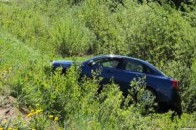 Волинянин за кермом іномарки злетів у кювет