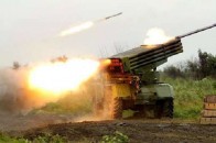 Бойовики вдарили з «Градів» по позиціях сил АТО ВІДЕО