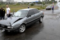 Аварія на Волині: на перехресті «поцілувались» дві автівки ВІДЕО