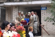 Волинь попрощалася з загиблим «кіборгом» ФОТО