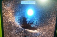 У Львові обстріляли маршрутку ФОТО