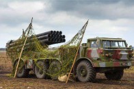 Росія перекинула в Єнакієво ешелон з «Ураганами» і «Градами»