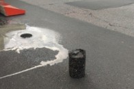 Австрійці перевірили українські ями на дорогах після ремонту ФОТО