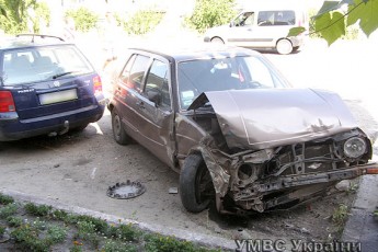 П’яний волинянин у ДТП розгромив три автівки ФОТО