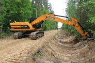 Як на Волині будують лісові дороги