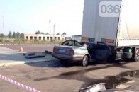 На Рівненщині на патрульному авто розбився ДАІшник ФОТО