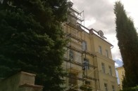 В Луцькраді не знають, чому ремонтують фасад