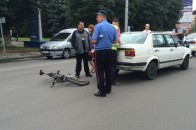 У Луцьку на перехресті збили людину ФОТО