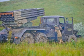 Біля Єнакієвого знищено десяток бойовиків і «Град», - ЗМІ