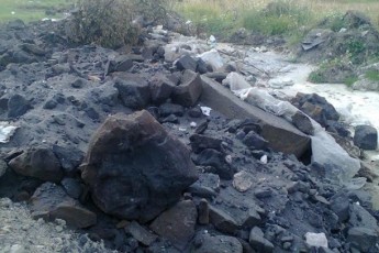 Волинську шахту перетворюють на масштабне сміттєзвалище ФОТО