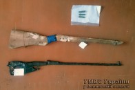 У волинянина вилучили гвинтівку