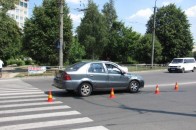 Аварія в Луцьку: весільний кортеж збив пішохода ФОТО