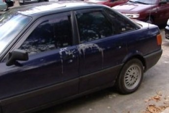 Автомобільний жах на Вінниччині: за ніч 5 автівок понівечили кислотою