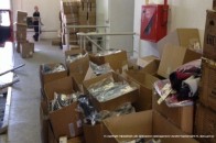 На «Ягодині» затримали вантажівку з контрабандним одягом від «Oodji»