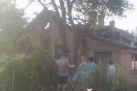 Через недопалок у Луцьку загорівся будинок ФОТО