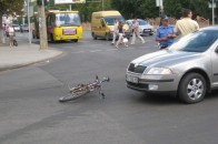 Аварія у Луцьку: під колесами легковика опинилася людина ФОТО
