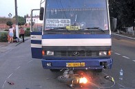 Мотоцикл врізався в ковельський автобус ‒ водій загинув ФОТО