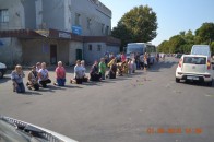 Жалобний кортеж. Чотири села на Волині навколішки зустрічали загиблого Героя ФОТО