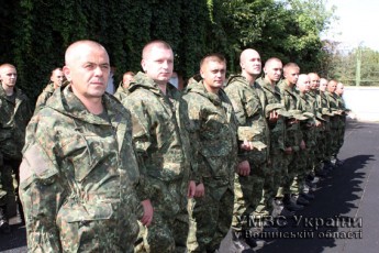 Із Волині на Схід вирушили міліціонери зведеного загону
