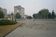 Ковель слідом за Луцьком занурився в дим ФОТО