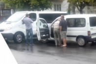 У Луцьку зіткнулися фургон та мікроавтобус ФОТО