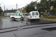 У Луцьку два авто «влетіли» лоб у лоб ФОТО