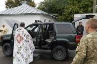 Таємні благодійники передали бійцям 14-ї бригади позашляховик